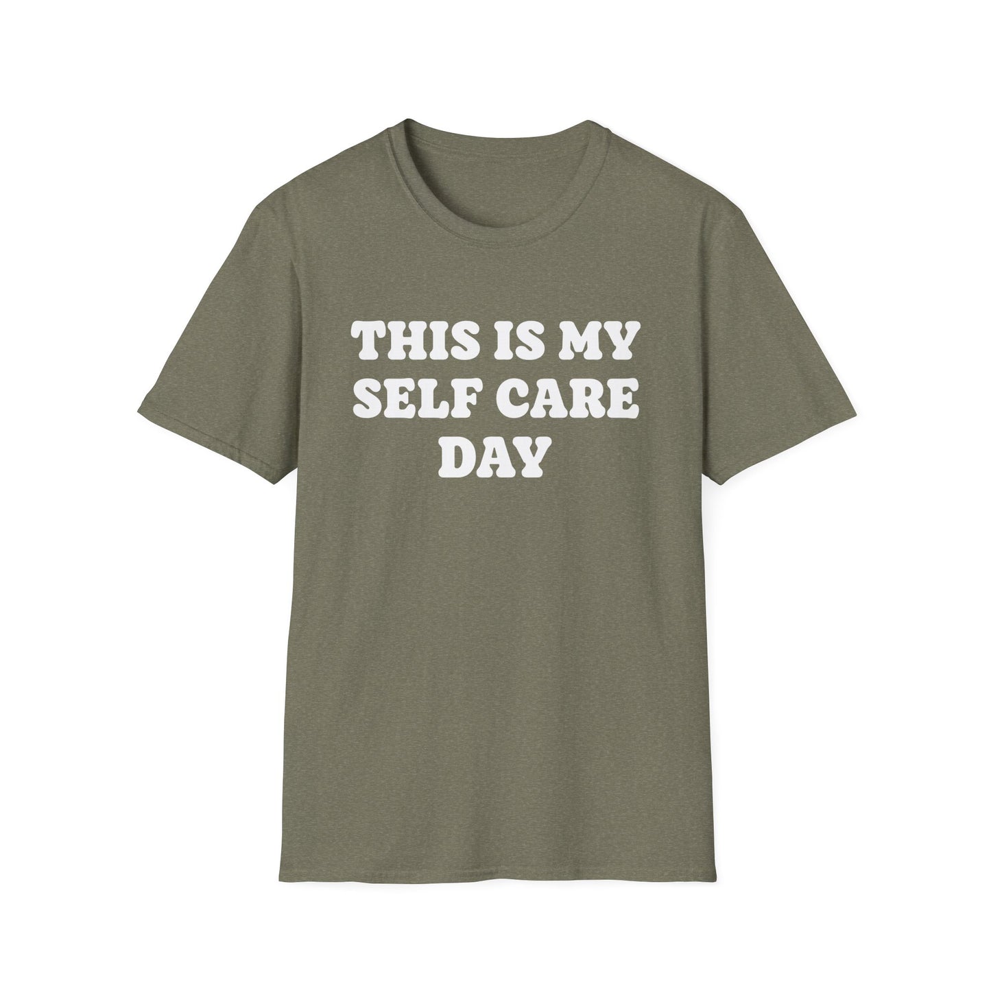 This Is My Self Care Day - Mental Health Support Tee