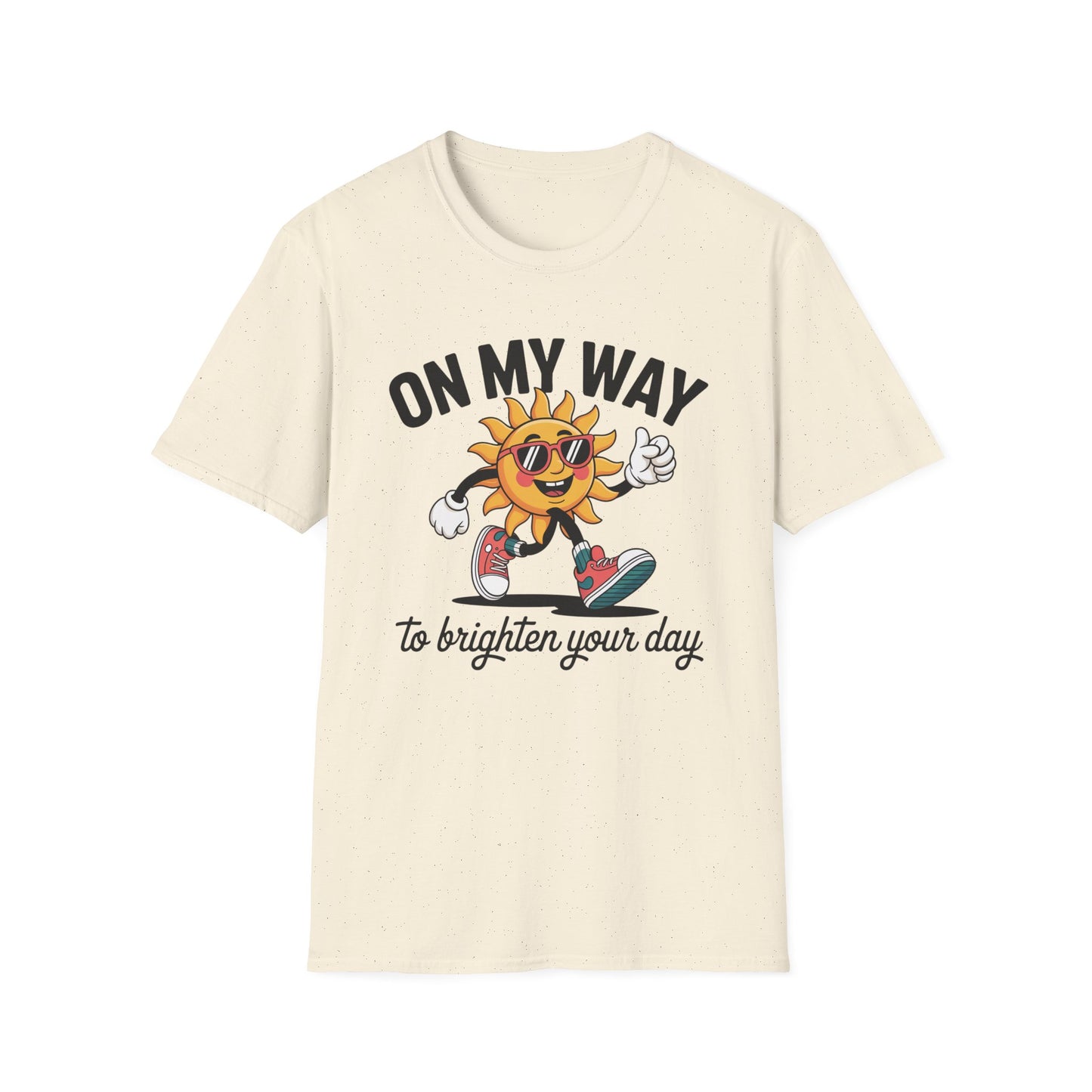 On My Way To Brighten Your Day - Mental Health Support Tee