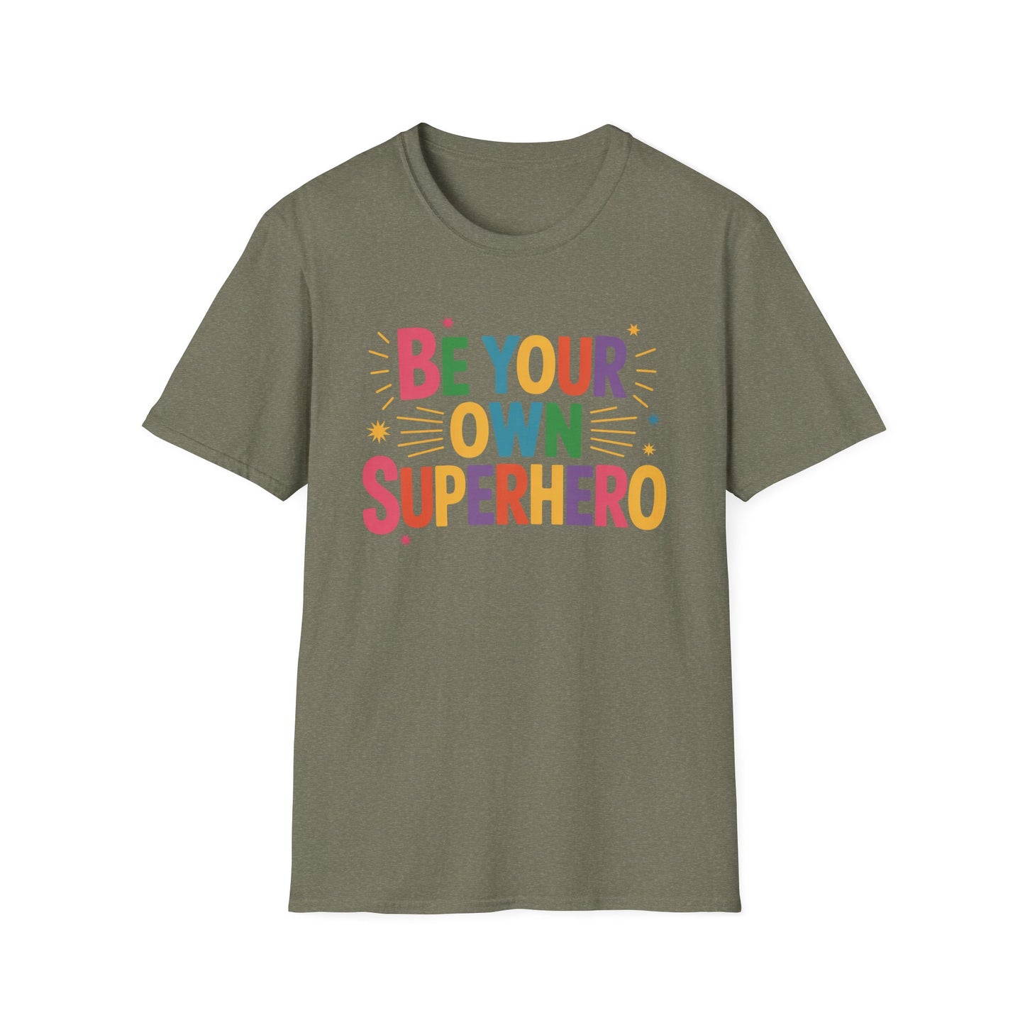 Be Your Own Super Hero - Mental Health Support Tee